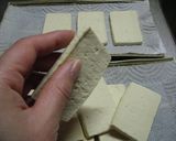 A picture of step 3 of Just Tofu Homemade Aburaage.