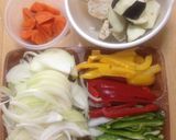 A picture of step 2 of Tropical Coconut Curry.