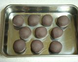 A picture of step 1 of Microwaved Uguisu-Mochi.