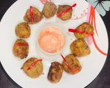 A picture of step 3 of Sweet potato balls🍴.