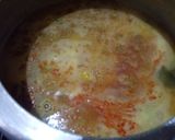 A picture of step 5 of Gujrati khatti Mithi dal.
