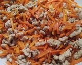 Foto langkah ke 3 dari resep Lumpia Isi Ayam dan Sayur.