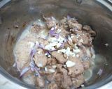 A picture of step 3 of Pork Humba.
