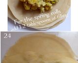 A picture of step 10 of Plantain Egg Samosa/ Spring Rolls.