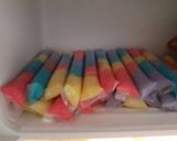 Foto langkah ke 5 dari resep Es mambo nutrijel rainbow.