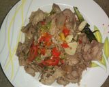 Foto langkah ke 2 dari resep Tumis daging slice sederhana.