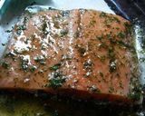 Foto del paso 1 de la receta: Salmón rosado con arroz con verduras y salsa blanca