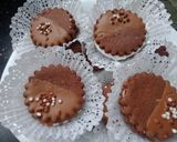 صورة لخطوة 12 من وصفة حلوى جافة بالكاكاو وكريمة الميرانغ meringue