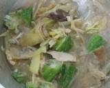 แกงเลียงปลีกล้วยบวบปลาย่าง กุ้ง วิธีทำสูตร 8 รูป