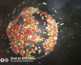 Foto del paso 3 de la receta: Arroz meloso con vieiras y langostinos en olla eléctrica