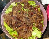 Foto langkah ke 3 dari resep Salad Sayur Daging Qurban.