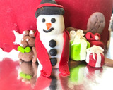 Foto del paso 5 de la receta: Paste de fondant. Navideño 🌲☃️