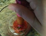 A picture of step 2 of Strawberry mojito mocktail.