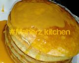 A picture of step 12 of Pancakes with homemade caramel.