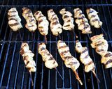 A picture of step 6 of Mike's Chicken Yakatori & Chilled Asian Ginger Slaw.