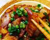 Hình bước làm 9 của món Thịt ba chỉ rim mặn ngọt !