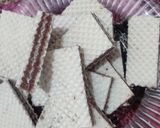 عکس مرحله 1 از دستور ویفر شکلاتی