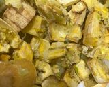 Foto del paso 6 de la receta: Juan Valerio “Migas de plátano con chicharrón”