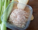 A picture of step 3 of Celery and Almond Pesto.