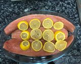 Foto del paso 1 de la receta: 204. Filete de salmón salvaje con salsa de limón y albahaca (principal pescado)