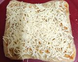 A picture of step 8 of Splash Of Colour ---- Traditional Festivities, Made Global, Pizza Paratha.