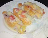 Foto langkah ke 3 dari resep Salad Buah Gulung.