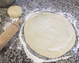 Foto del paso 13 de la receta: Pizza de flor de calabaza a la cerveza 🍺