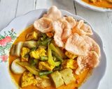 Foto langkah ke 7 dari resep Lontong Sayur.