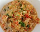 Gambar langkah 1 resipi Ayam Sambal Terung Goreng.