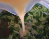 A picture of step 2 of Geranchim (Korean Steamed Eggs).