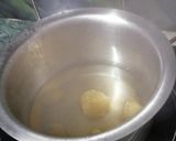 A picture of step 1 of Wheat flour Gulab jamun.