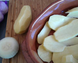Foto del paso 1 de la receta: Cuello de cordero con patatas al horno
