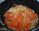 A picture of step 2 of Mild and Comforting Carrot Potage.