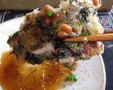 A picture of step 9 of Very Tasty Natto Oyaki (Vegetable Fritters).