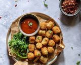 A picture of step 5 of Chill Coriander Potato Bites.
