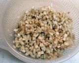 A picture of step 4 of Inari Sushi with Burdock Root.