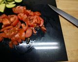 A picture of step 5 of Mexican shrimp soup (Caldo de Camarón).