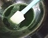 A picture of step 5 of Matcha Jello.