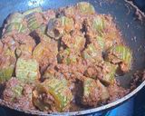 A picture of step 4 of Snake gourd sabji.