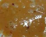 A picture of step 2 of Anday wali tawa cooked roti.