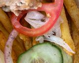 A picture of step 4 of Homemade Greek Gyro.