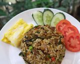 Foto langkah ke 4 dari resep Nasi campur cakfu kecombrang.