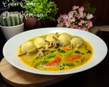 Foto langkah ke 8 dari resep Gulai Cumi Daun Kemangi.