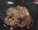 Foto del paso 3 de la receta: Chow Mein de Carne Molida Frita y Caldo de Gallina & Vegetales