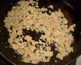 A picture of step 5 of Spicy and Sweet Stir-Fried Minced Chicken and Eggplant.