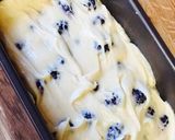 A picture of step 7 of Blackberry And White Chocolate Loaf Cake.