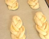 A picture of step 13 of Lemon and Almond Zopf (Braided Loaf).