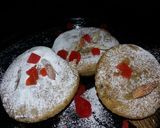 A picture of step 18 of Fresh figg and pistachio thandai masala cup cake.