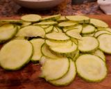 Foto del paso 3 de la receta: Tarta de zucchini y queso brie con panceta