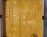 Foto langkah ke 4 dari resep Boterkoek - Dutch Butter Cake.